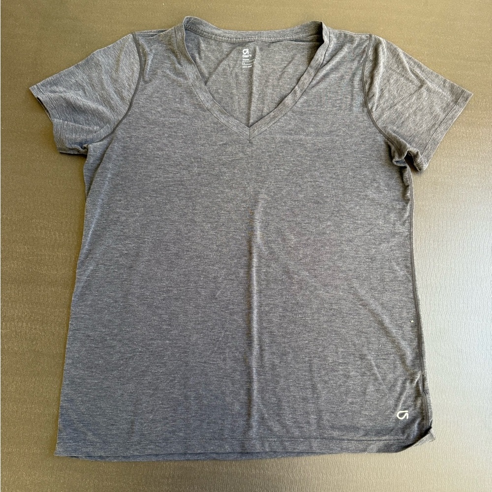 GAP Gray Short Sleeve Tee Essential Comfort